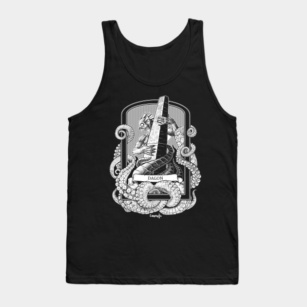 Dagon Lovecraft Tank Top by EmptyIs